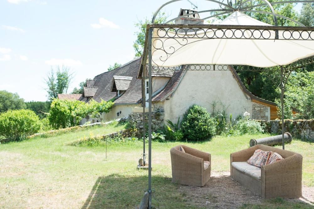 Domaine De Gayfie Villa Salvagnac-Cajarc Exteriör bild