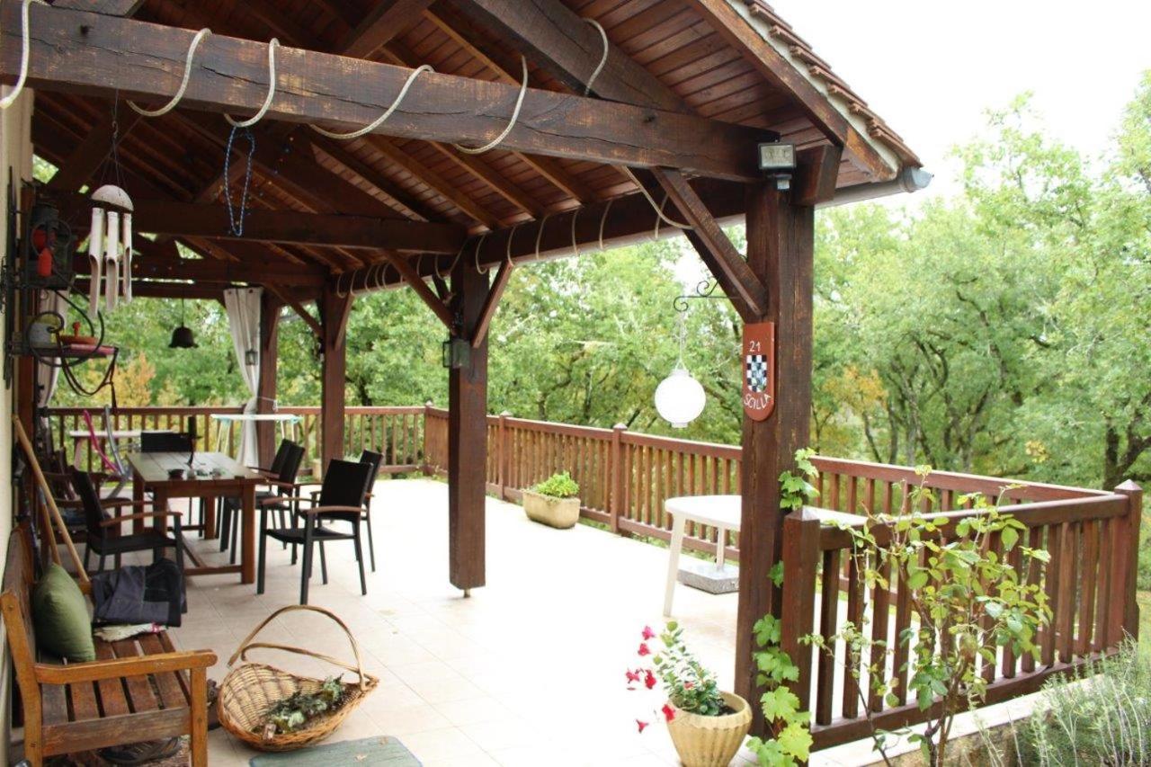 Domaine De Gayfie Villa Salvagnac-Cajarc Exteriör bild